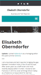 Mobile Screenshot of elisabethoberndorfer.com